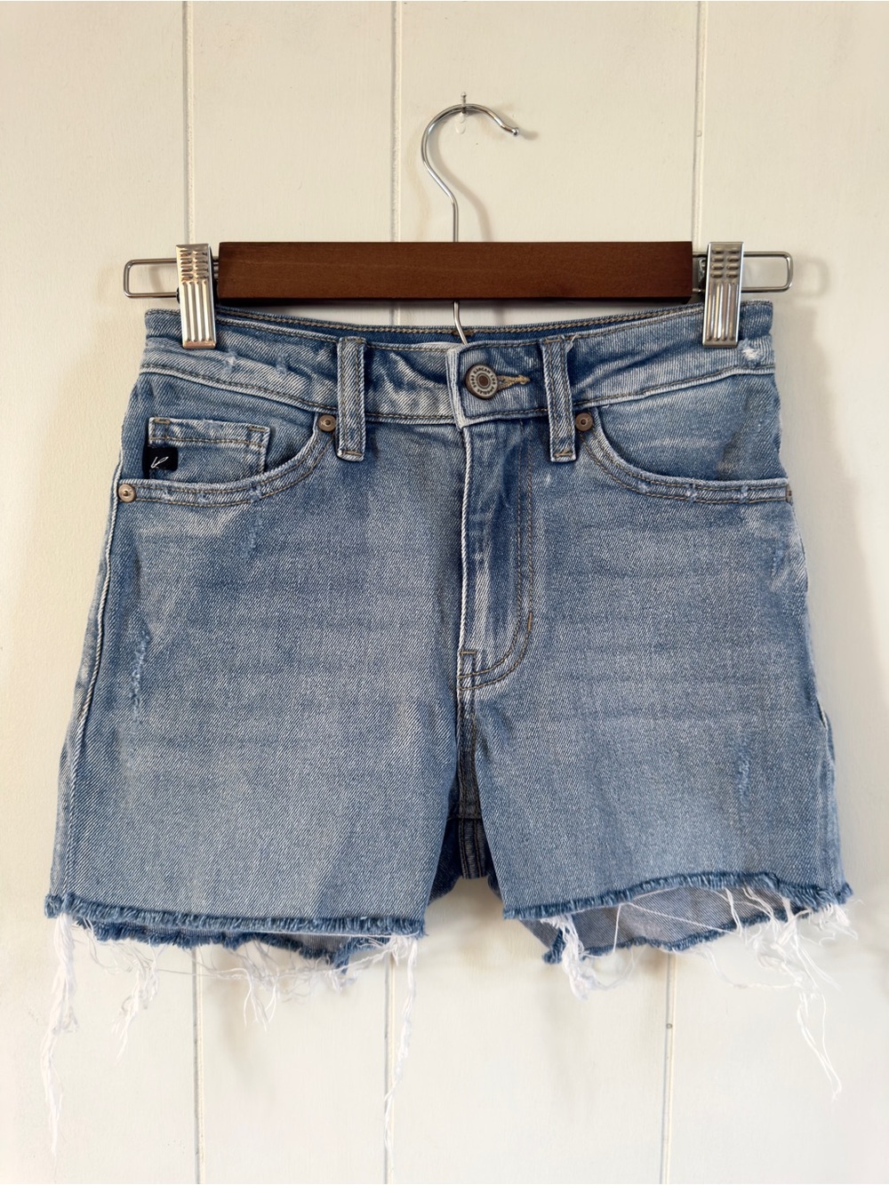 KanCan High Rise Denim Shorts